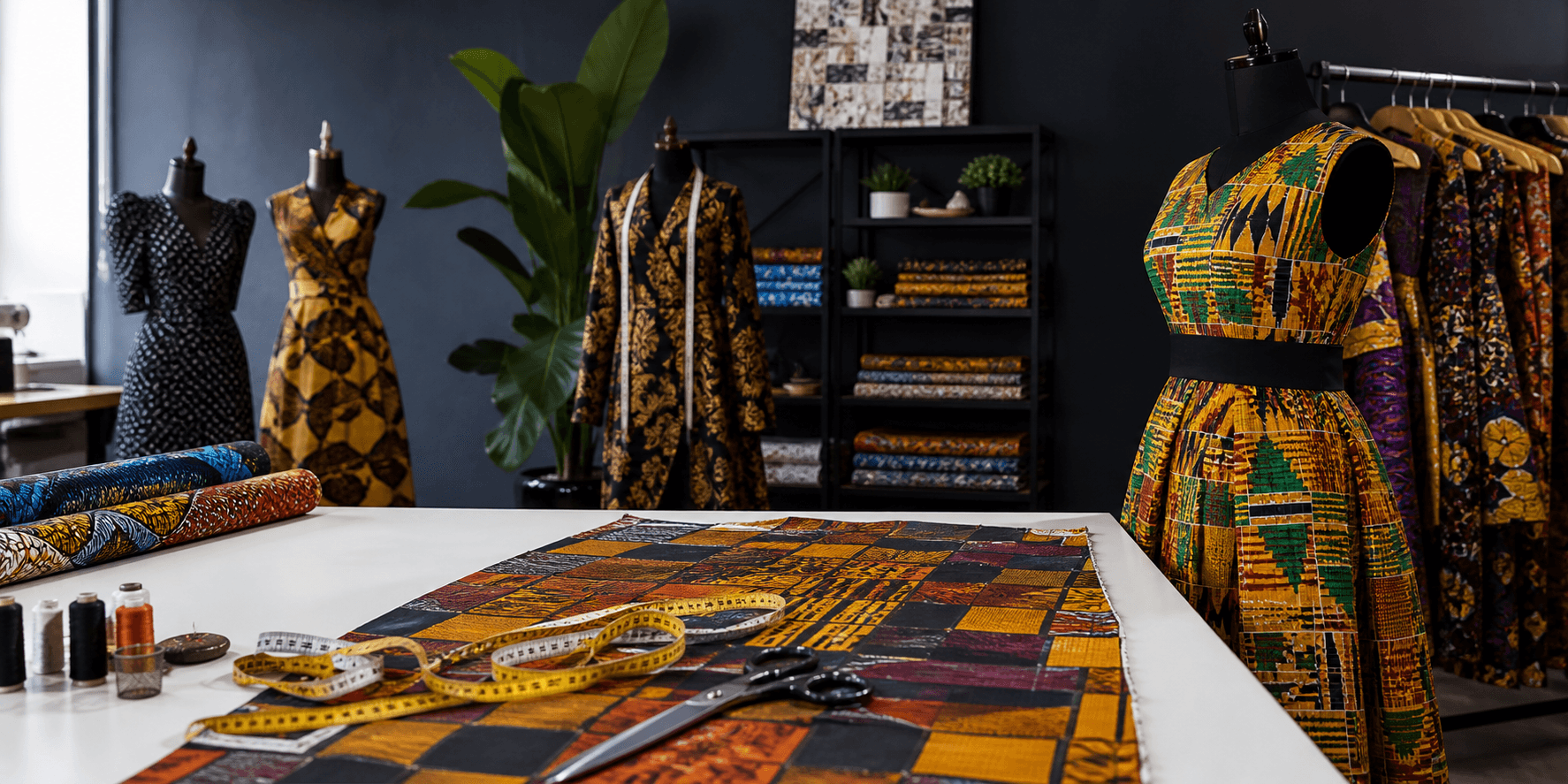 How Ankara and Kente-Inspired Design Shape a Modern Fashion Marketplace